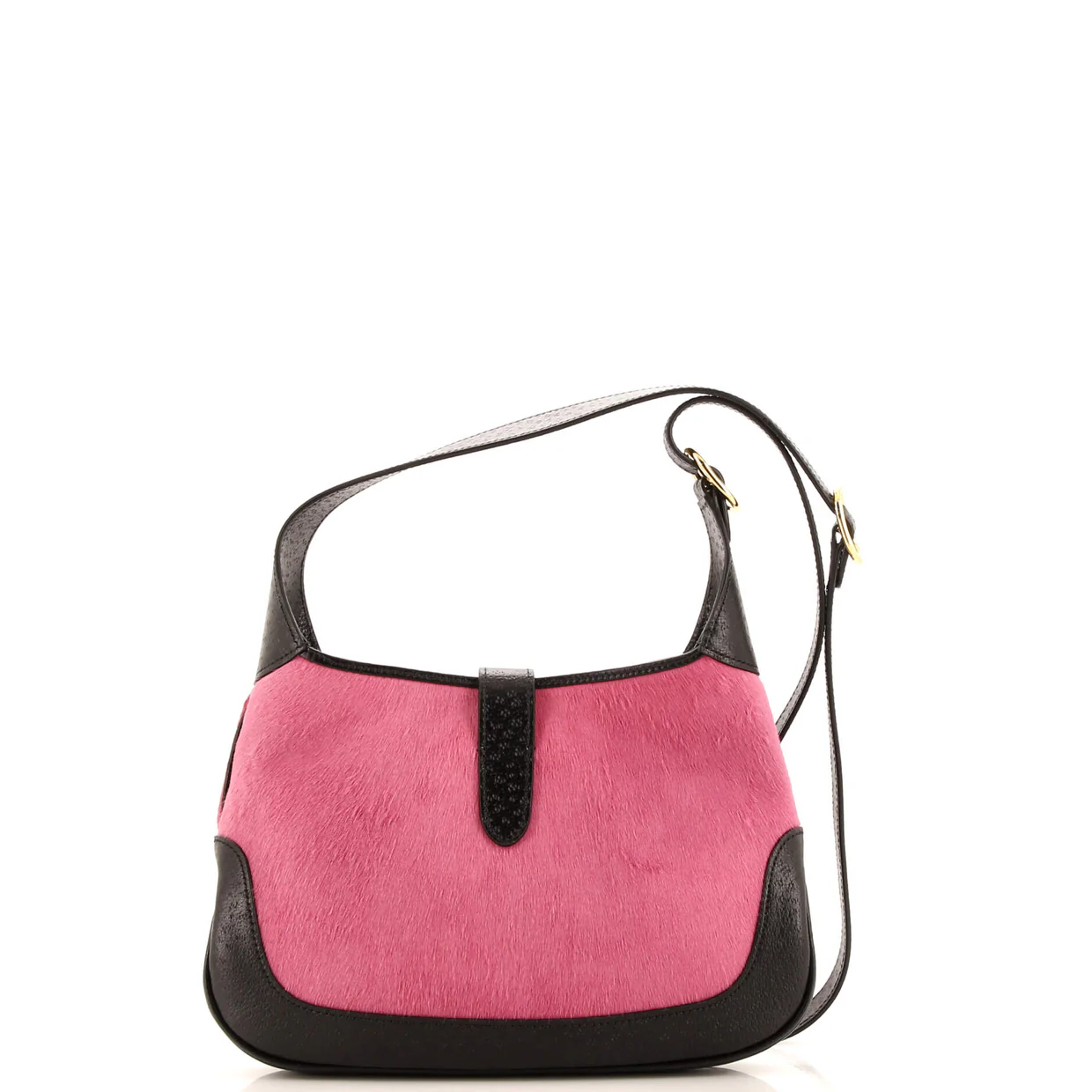 Jackie 1961 Hobo Calf Hair with Leather Small - Deep Luxury