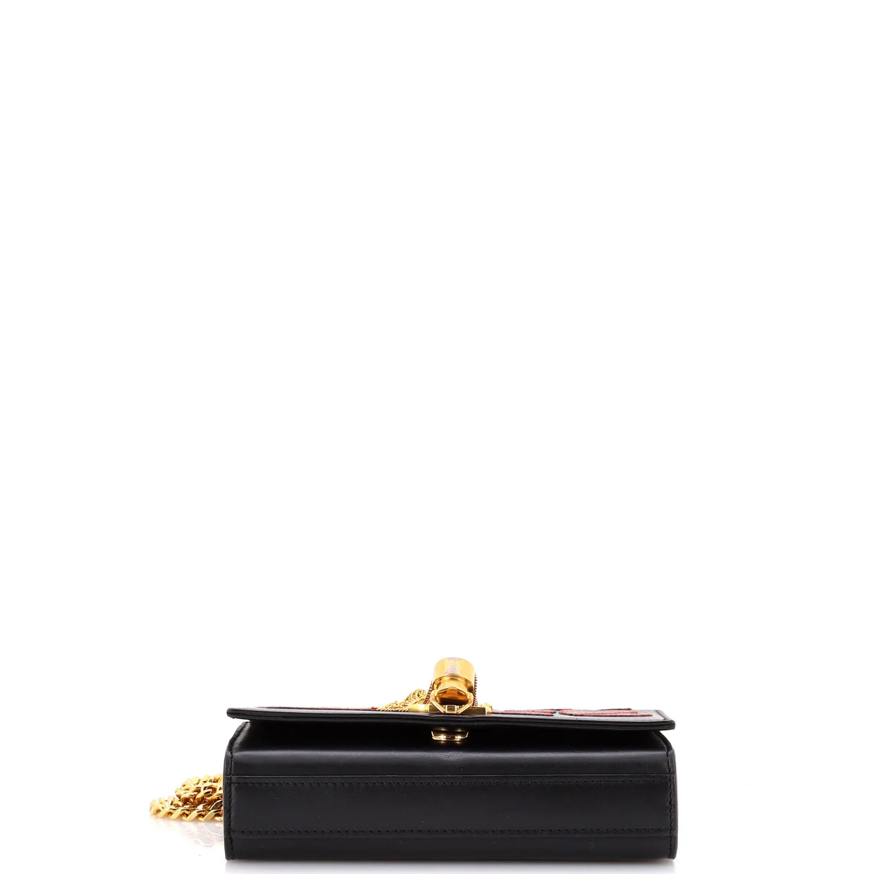 Classic Monogram Tassel Crossbody Bag Patchwork Leather Small - Deep Luxury