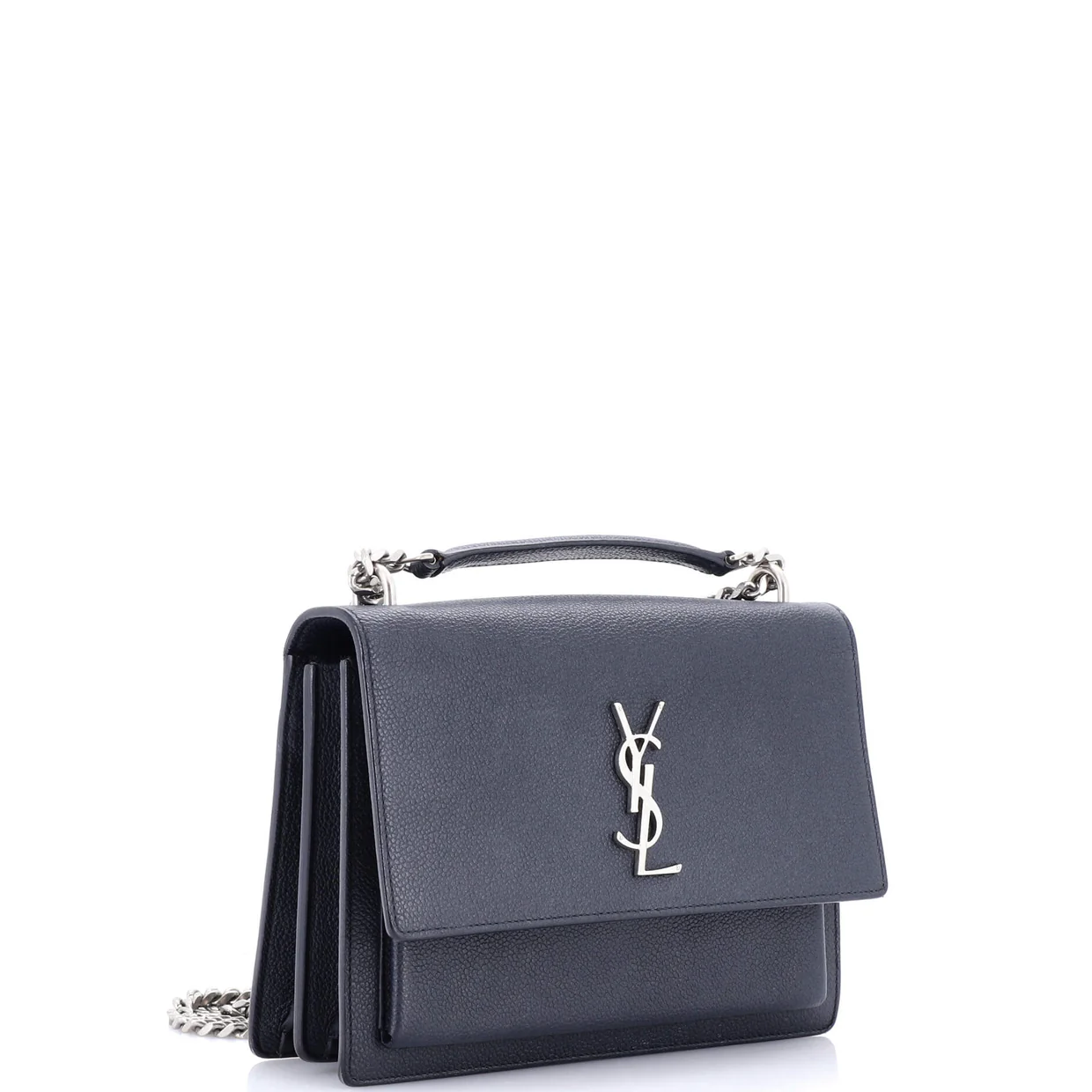 Sunset Crossbody Bag Leather Medium - Deep Luxury