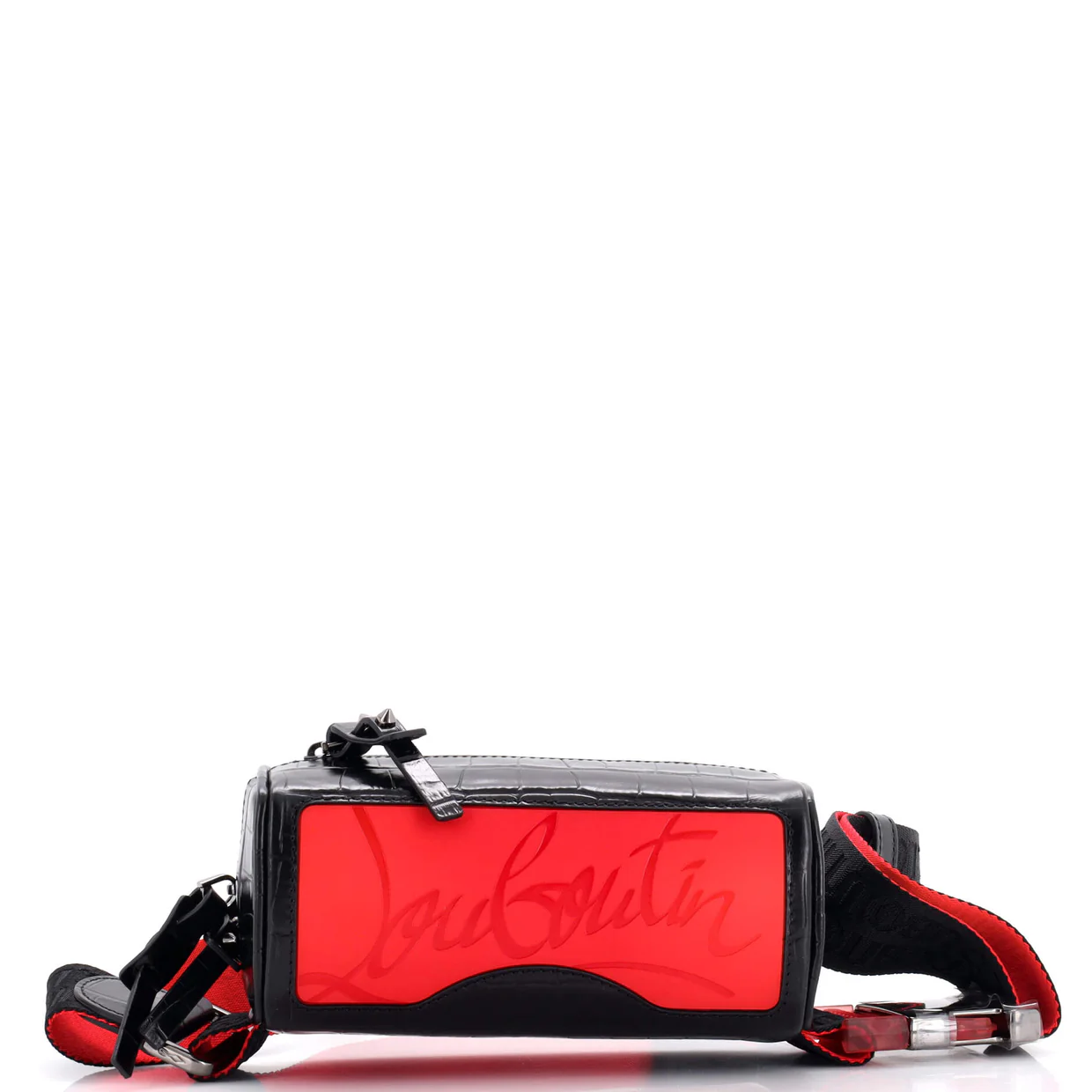 Blaster Waist Bag Alligator Embossed Calfskin - Deep Luxury