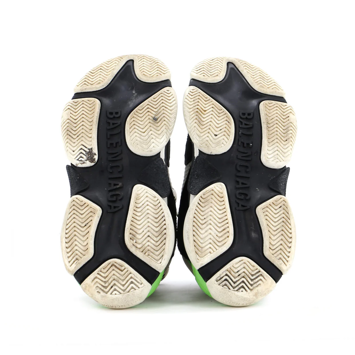 Men's Triple S Sneakers Fabric and Mesh with Faux Leather - Deep Luxury