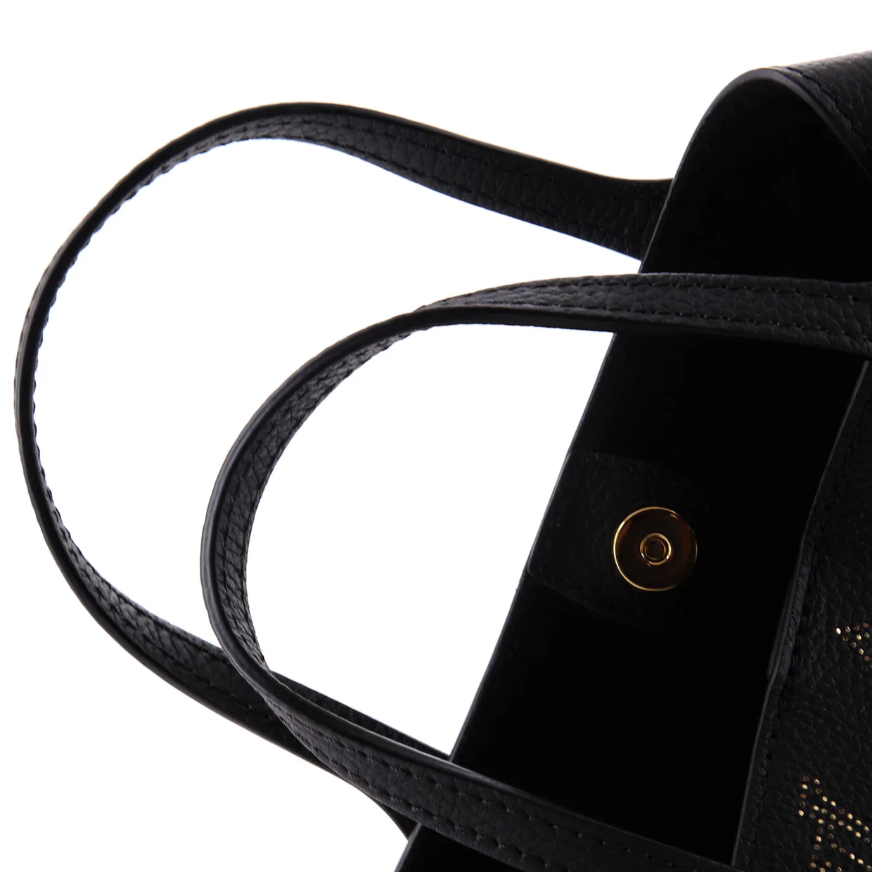 Blossom Tote Constellation Studded Mahina Leather PM - Deep Luxury