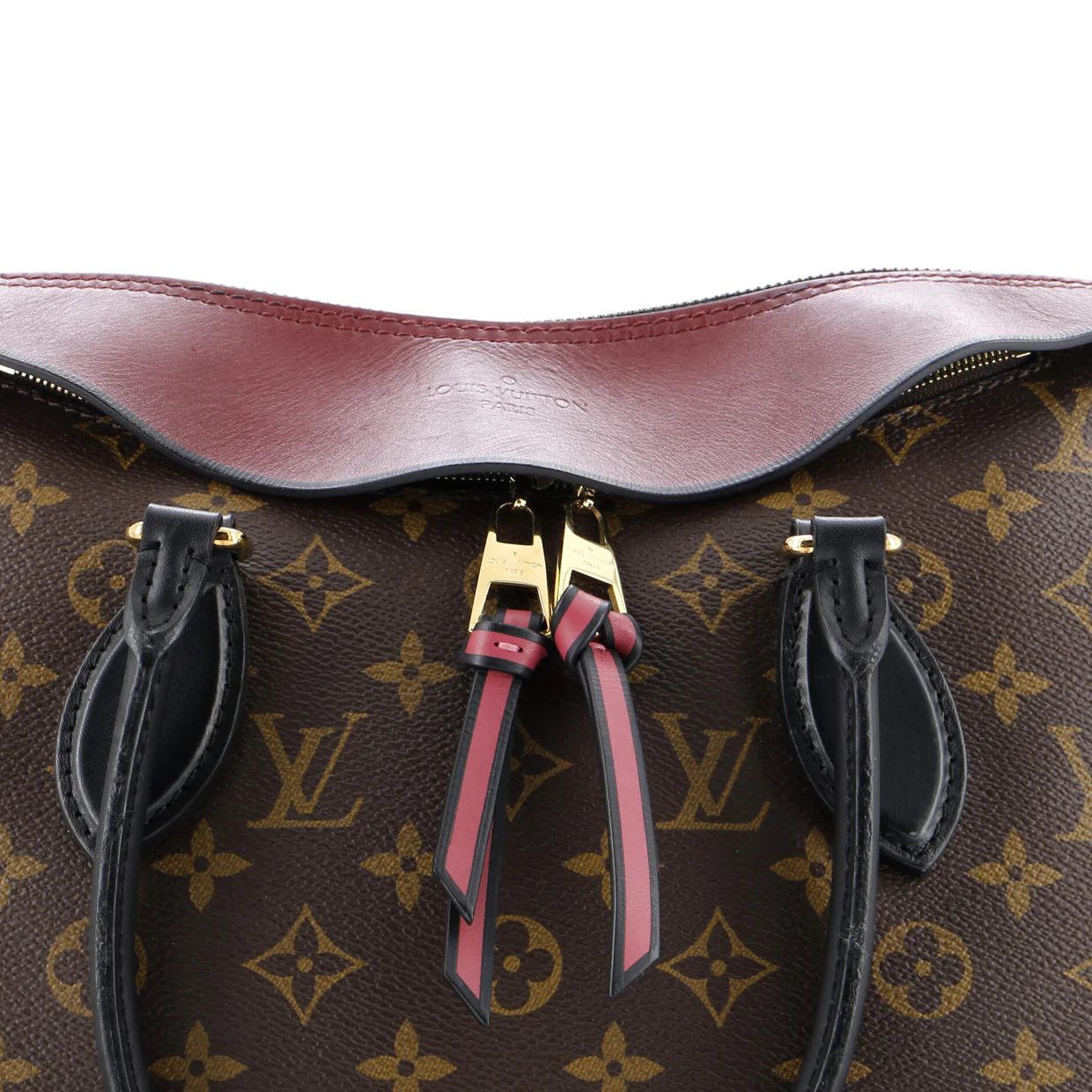 Tuileries Handbag Monogram Canvas with Leather - Deep Luxury