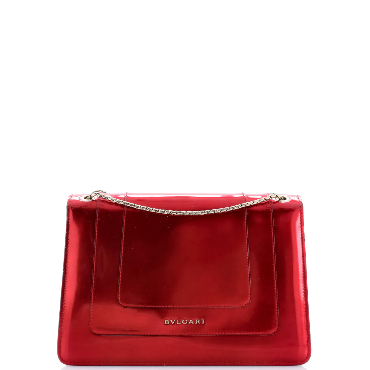 Serpenti Forever Shoulder Bag Metallic Leather Medium - Deep Luxury