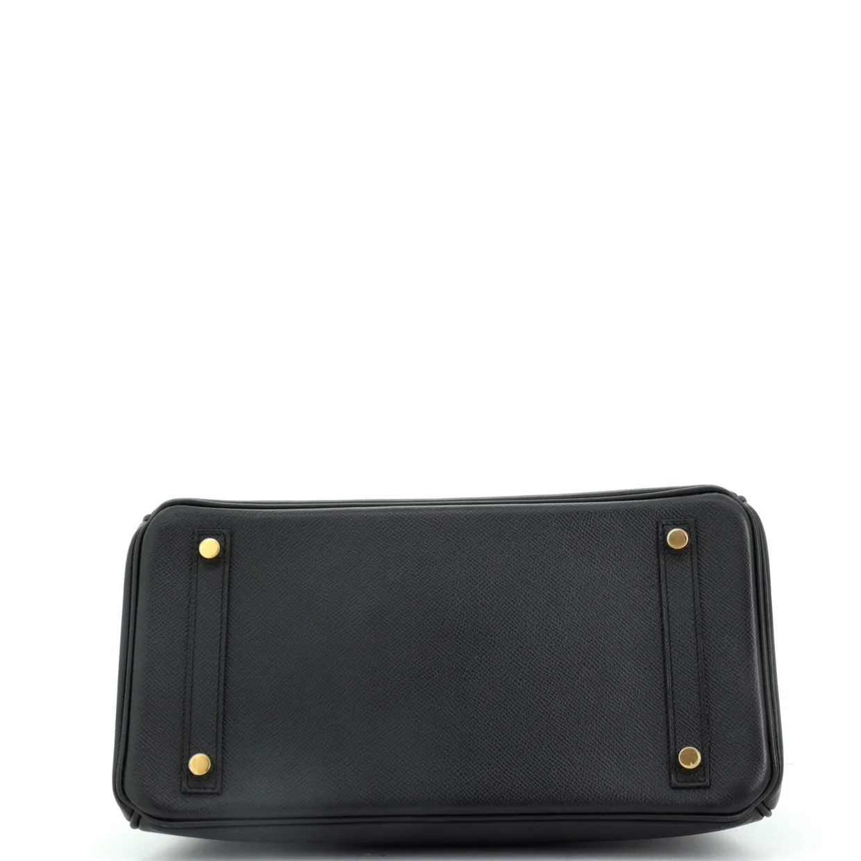 Birkin Handbag Noir Epsom with Gold Hardware 30 - Deep Luxury