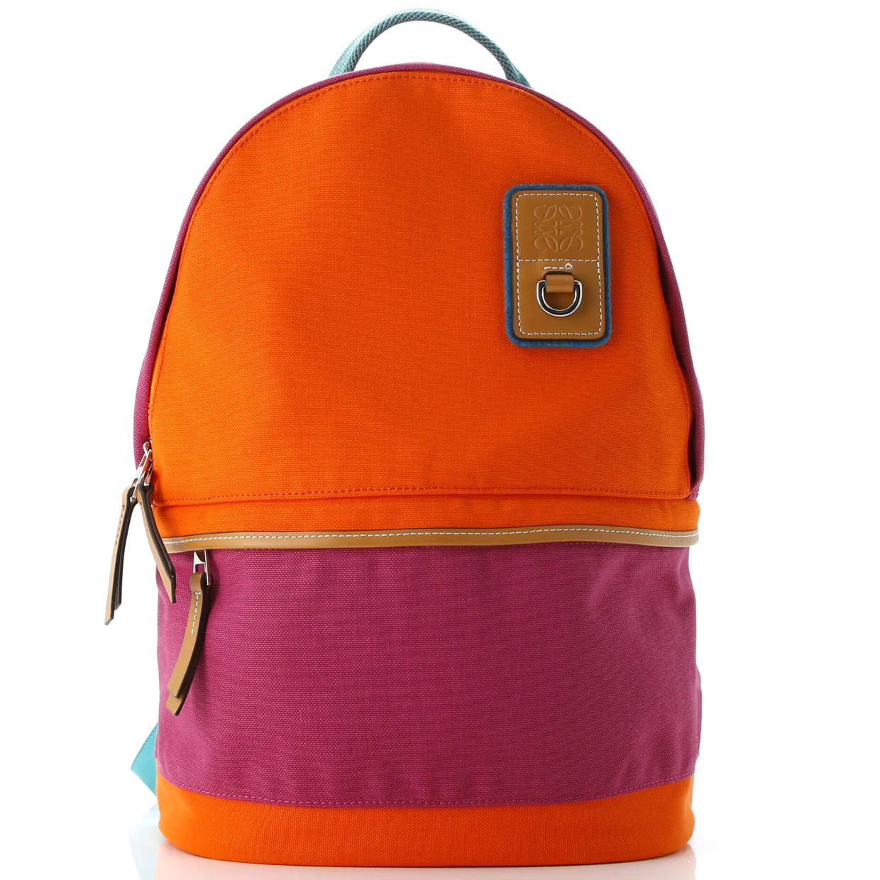 Eye/Loewe/Nature Tech Backpack Canvas with Leather - Deep Luxury