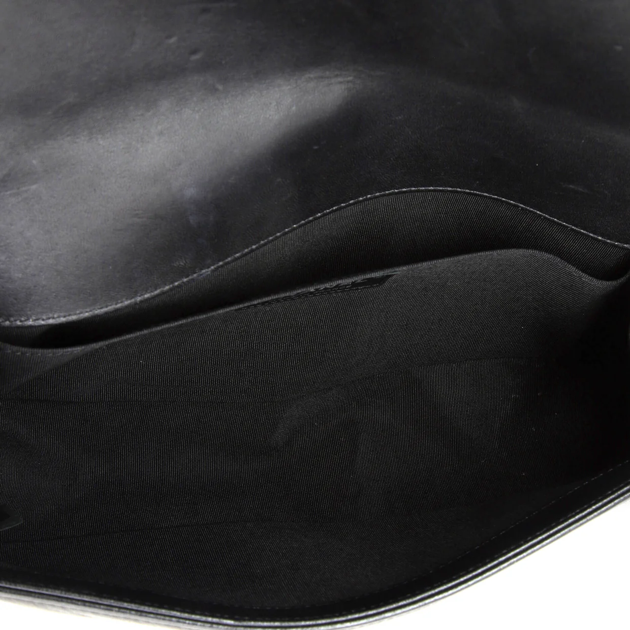 Boy Flap Bag Chevron Lambskin with Holographic PVC Old Medium - Deep Luxury