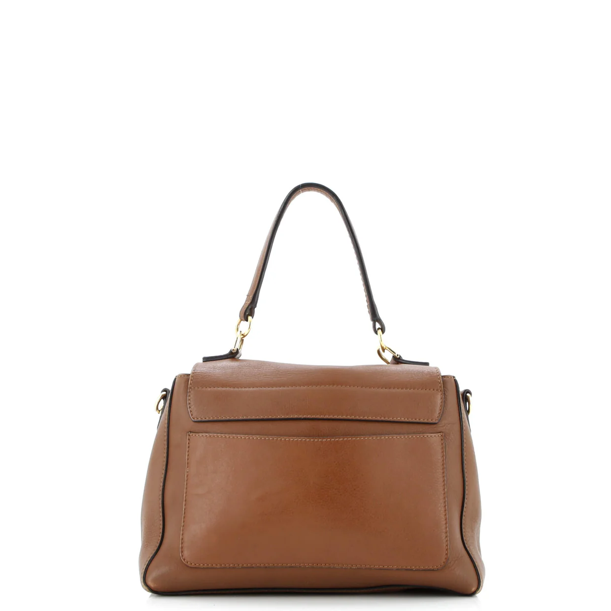 Faye Day Bag Leather Medium - Deep Luxury