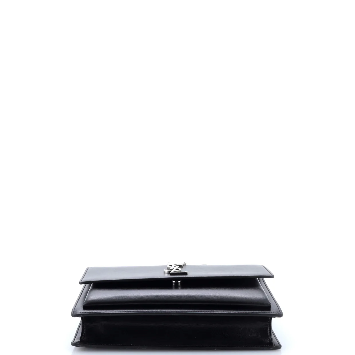 Sunset Top Handle Shoulder Bag Leather Medium - Deep Luxury