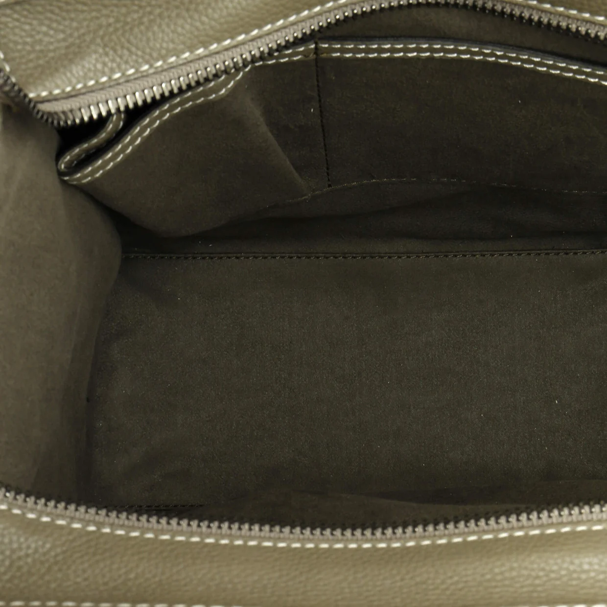 Luggage Bag Grainy Leather Micro - Deep Luxury