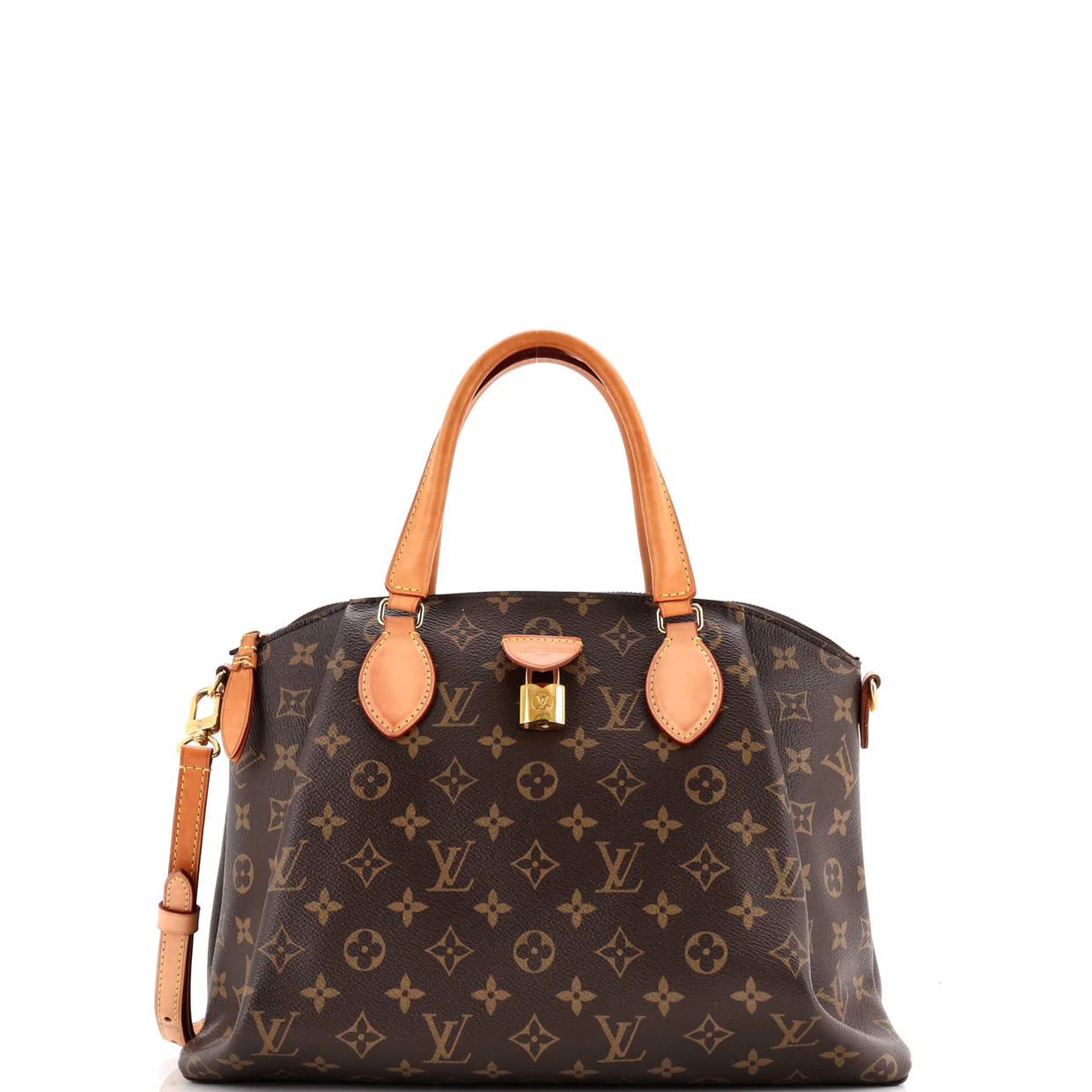 Rivoli Handbag Monogram Canvas MM - Deep Luxury