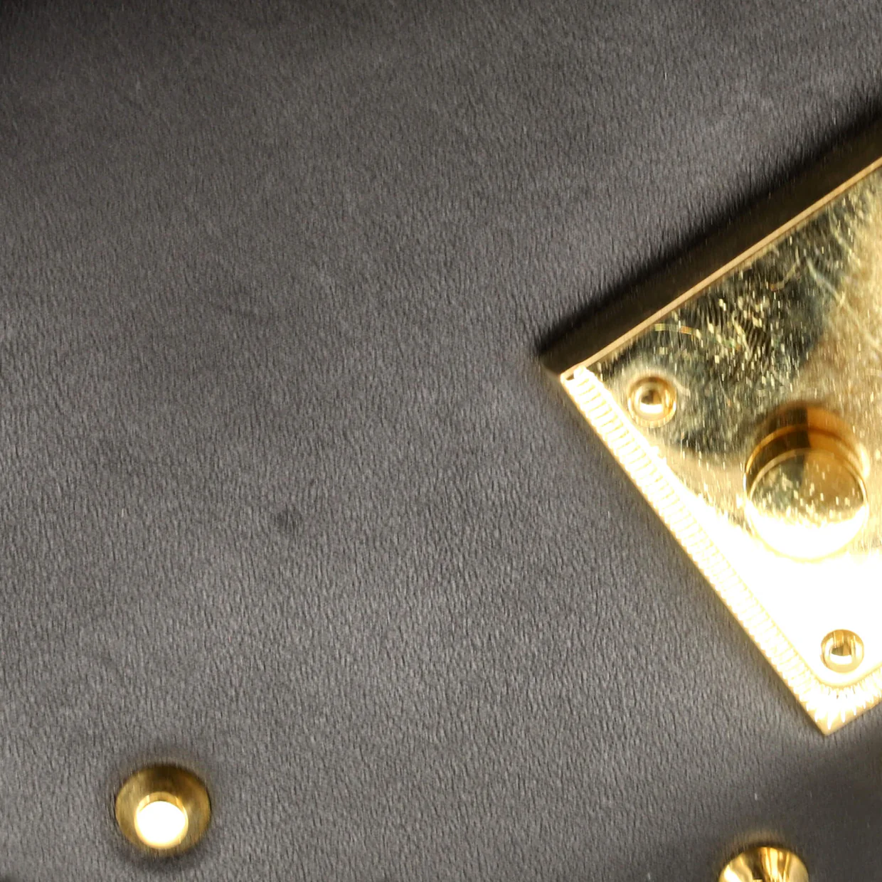 Pearly Padlock Shoulder Bag Studded Leather Small - Deep Luxury