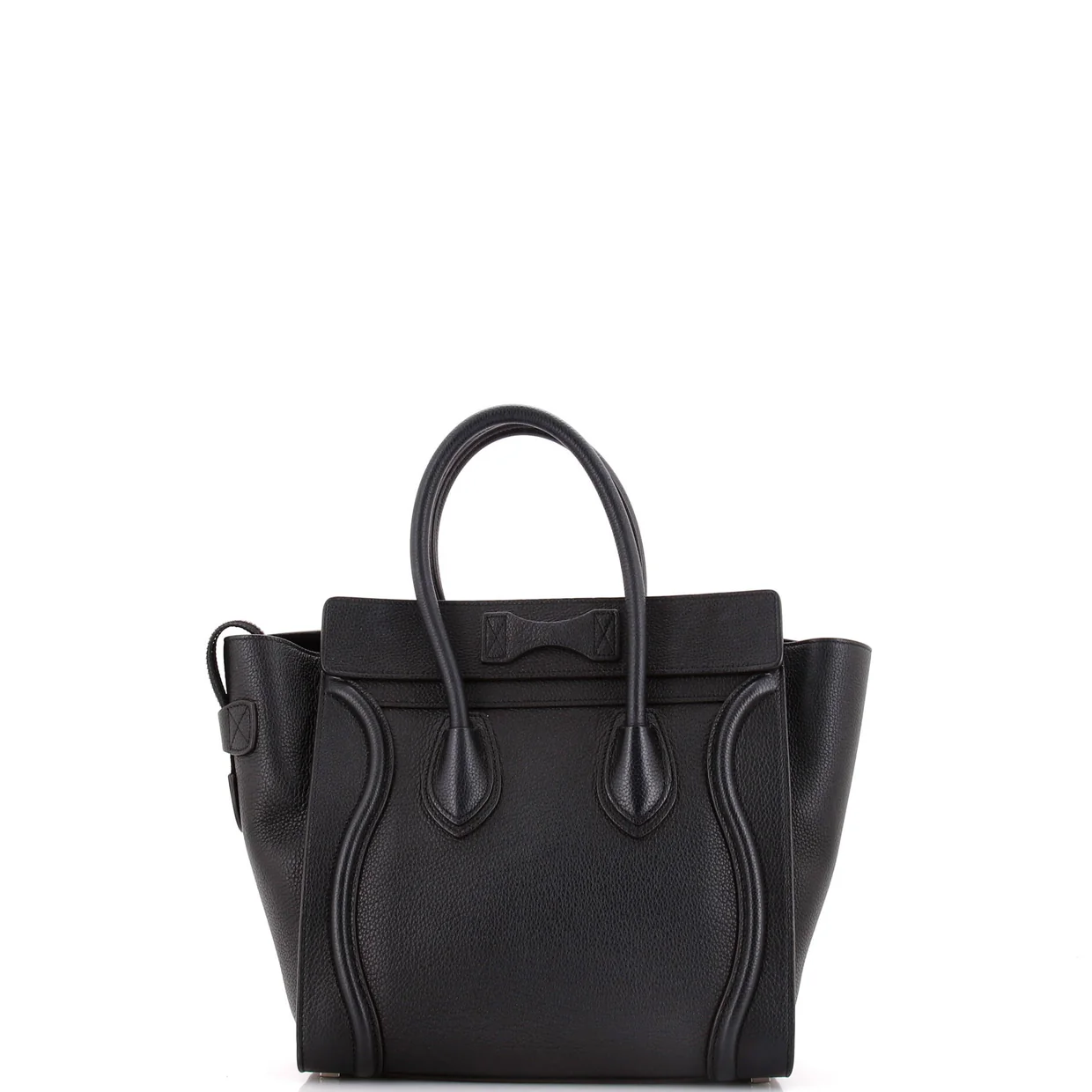 Luggage Bag Grainy Leather Micro - Deep Luxury