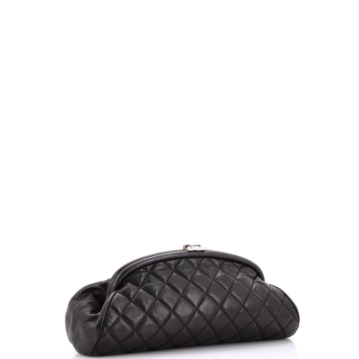Timeless Clutch Quilted Lambskin - Deep Luxury