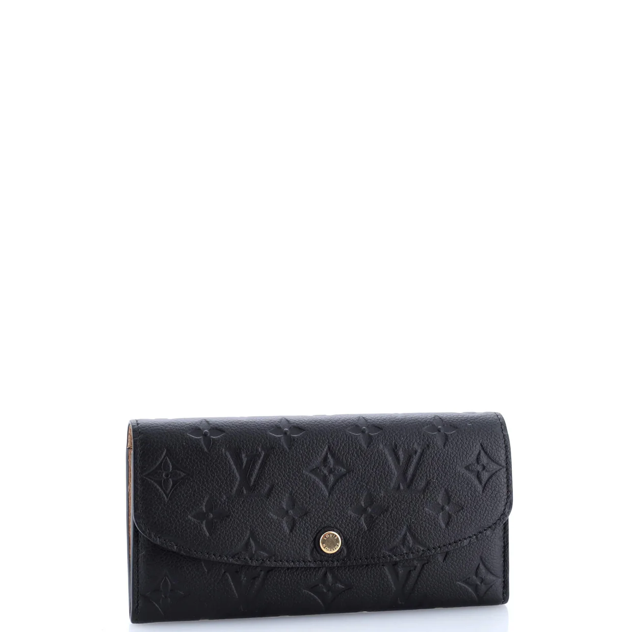 Emilie Wallet Monogram Empreinte Leather - Deep Luxury