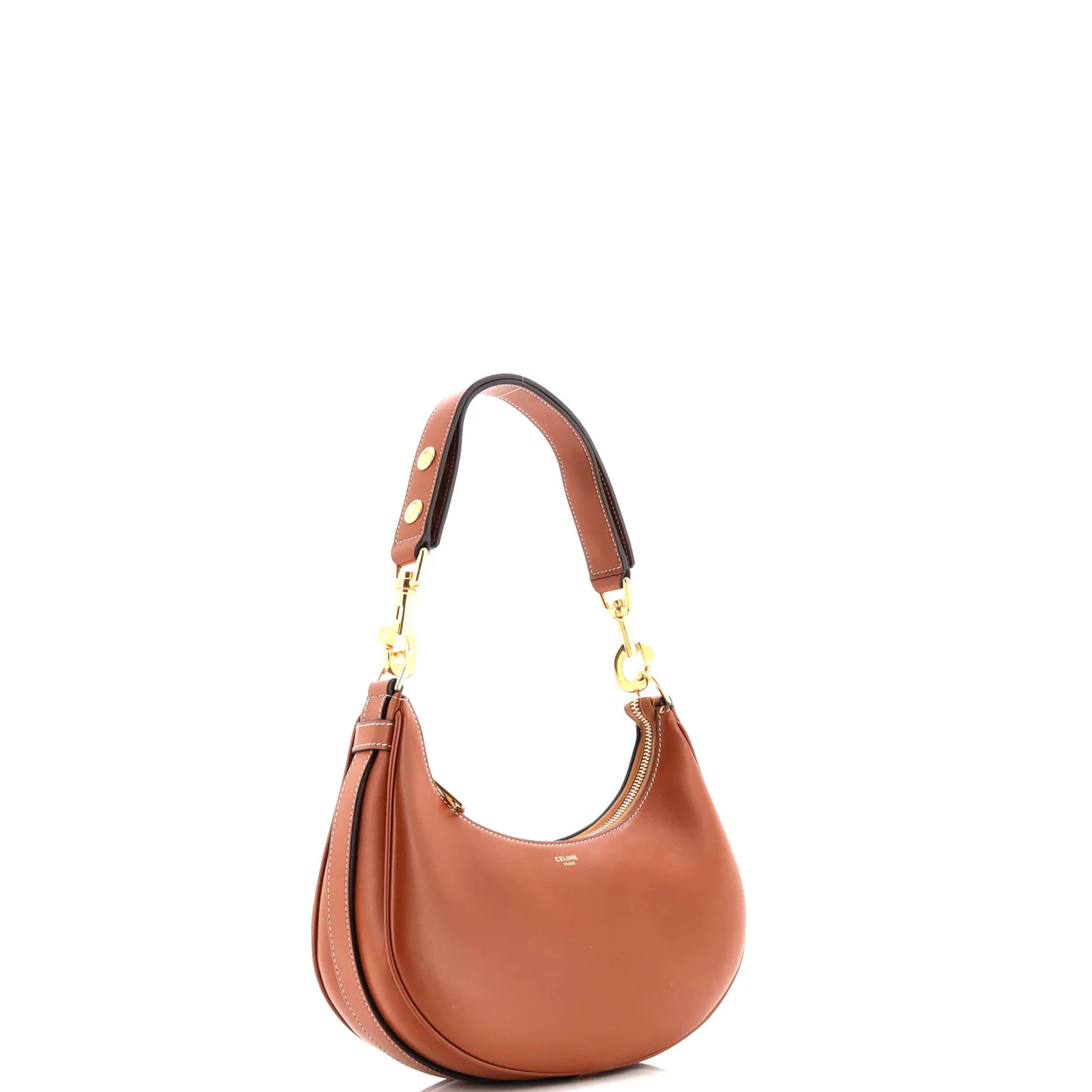 Ava Strap Bag Leather Medium - Deep Luxury