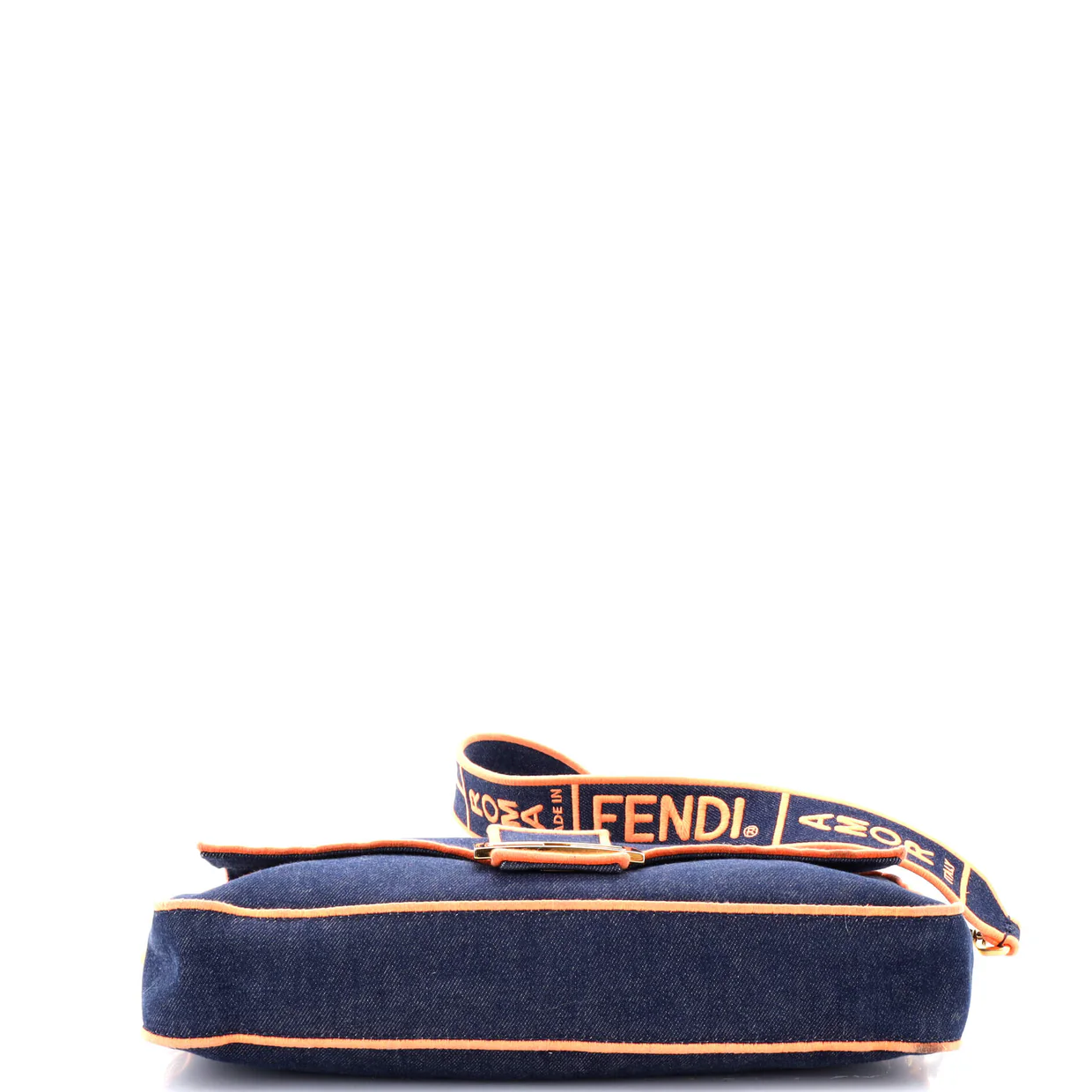 Baguette NM Bag Denim Large - Deep Luxury