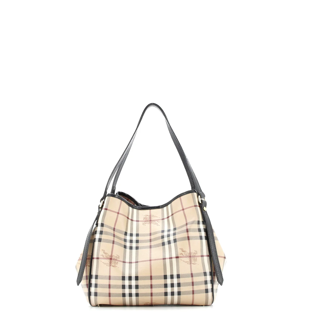 Canterbury Tote Haymarket Coated Canvas Small - Deep Luxury