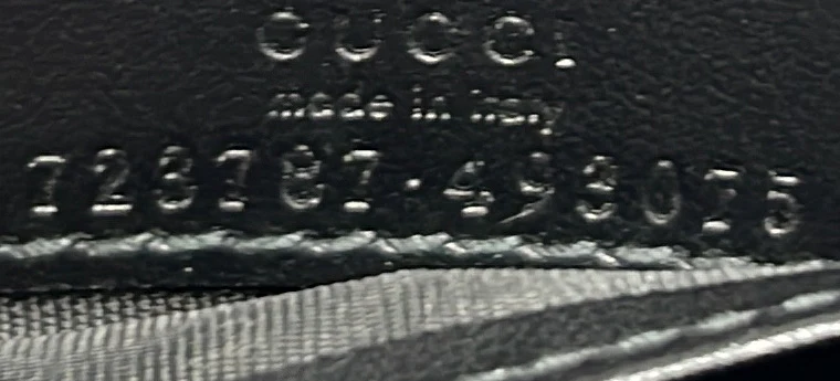 Petite GG Marmont Chain Wallet GG Matelasse Leather Mini - Deep Luxury