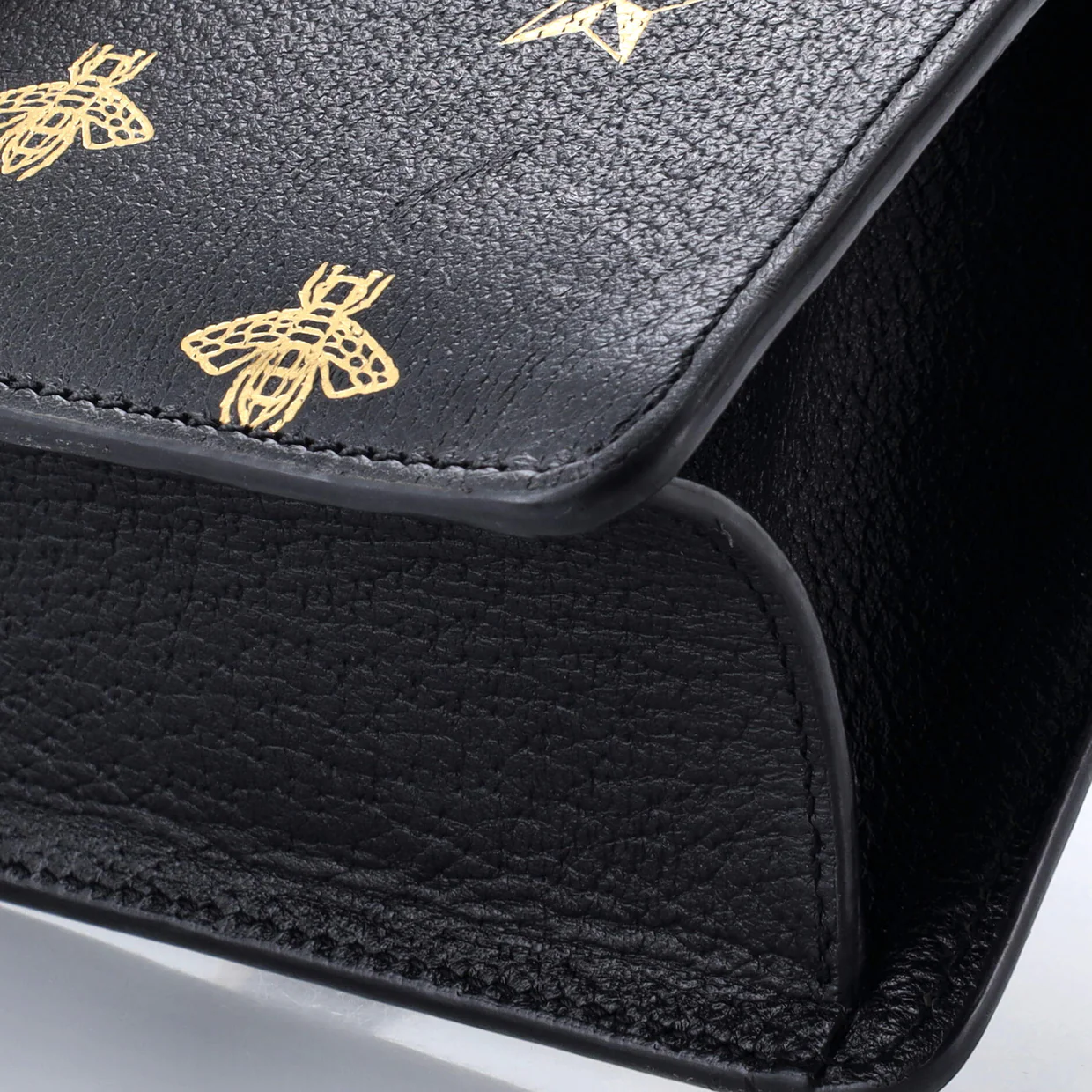 Sylvie Shoulder Bag Printed Leather Small - Deep Luxury