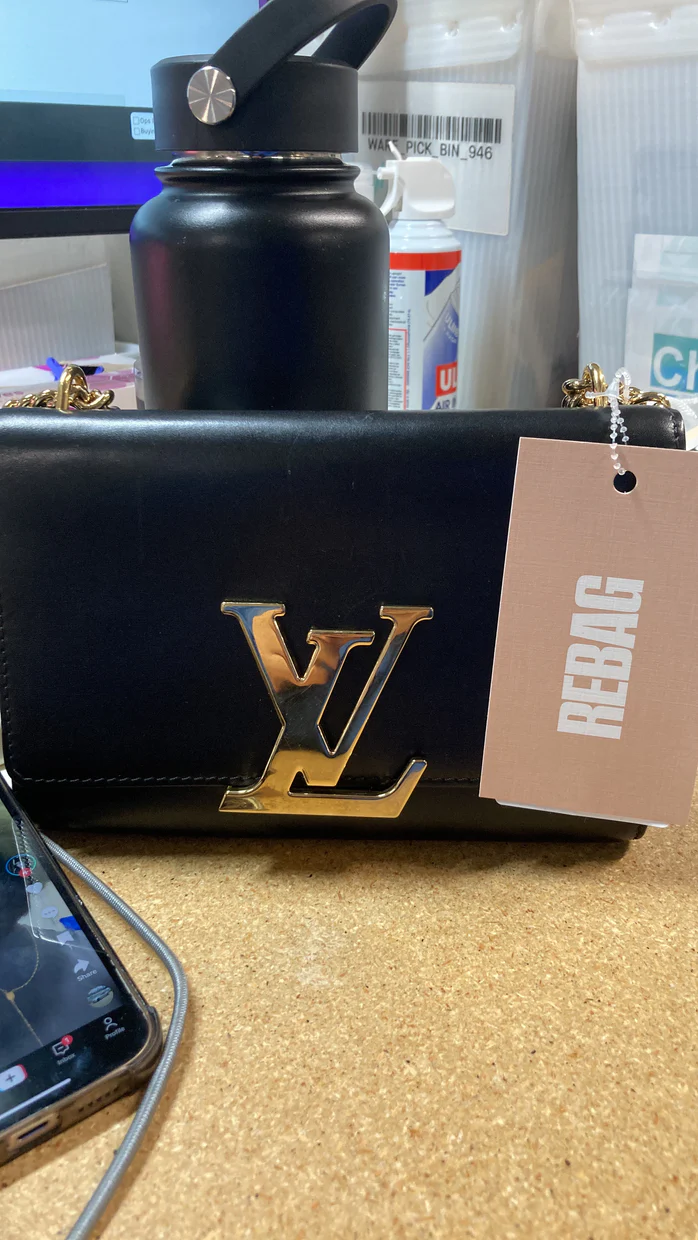 Chain Louise Clutch Leather MM - Deep Luxury