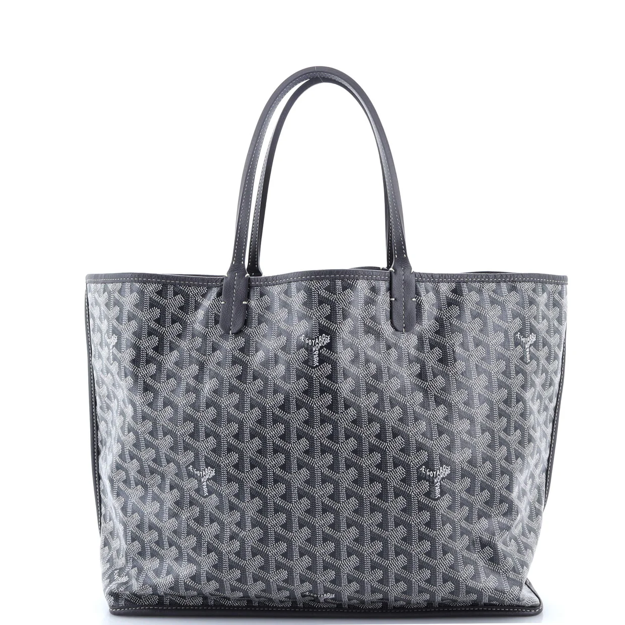 Anjou Reversible Tote Coated Canvas PM - Deep Luxury