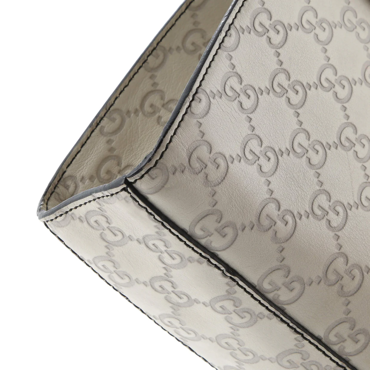 Emily Chain Flap Bag Guccissima Leather Medium - Deep Luxury