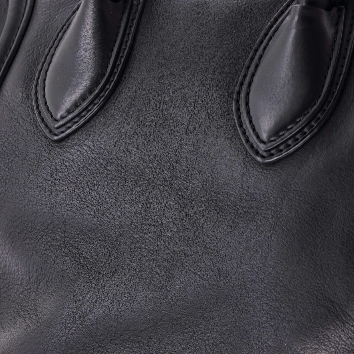 Luggage Bag Smooth Leather Mini - Deep Luxury