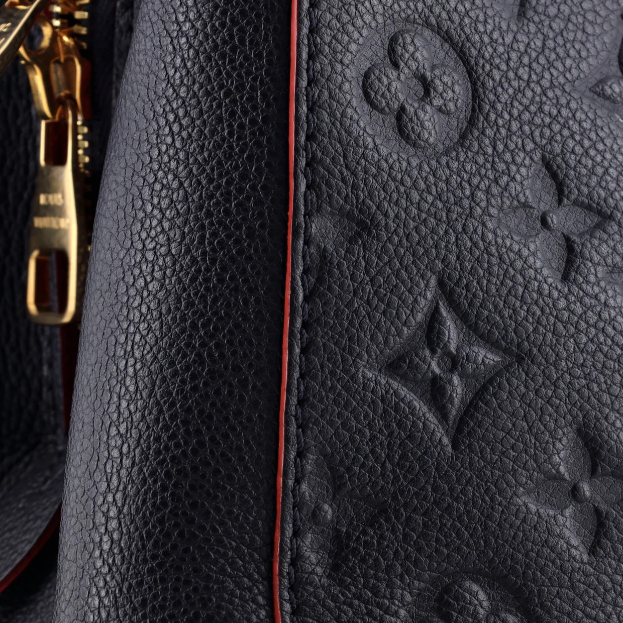 Montaigne Handbag Monogram Empreinte Leather MM - Deep Luxury