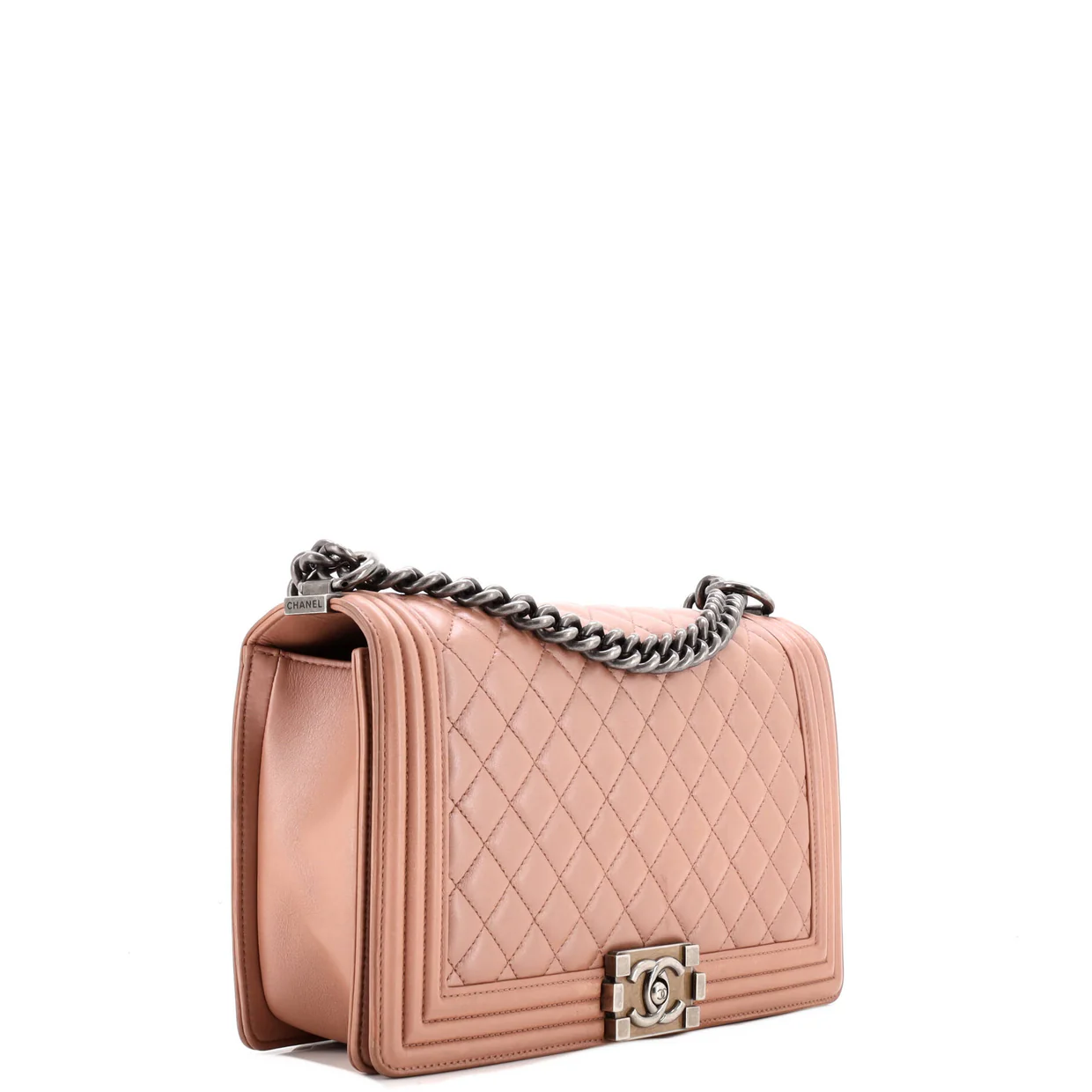 Boy Flap Bag Quilted Calfskin Old Medium - Deep Luxury