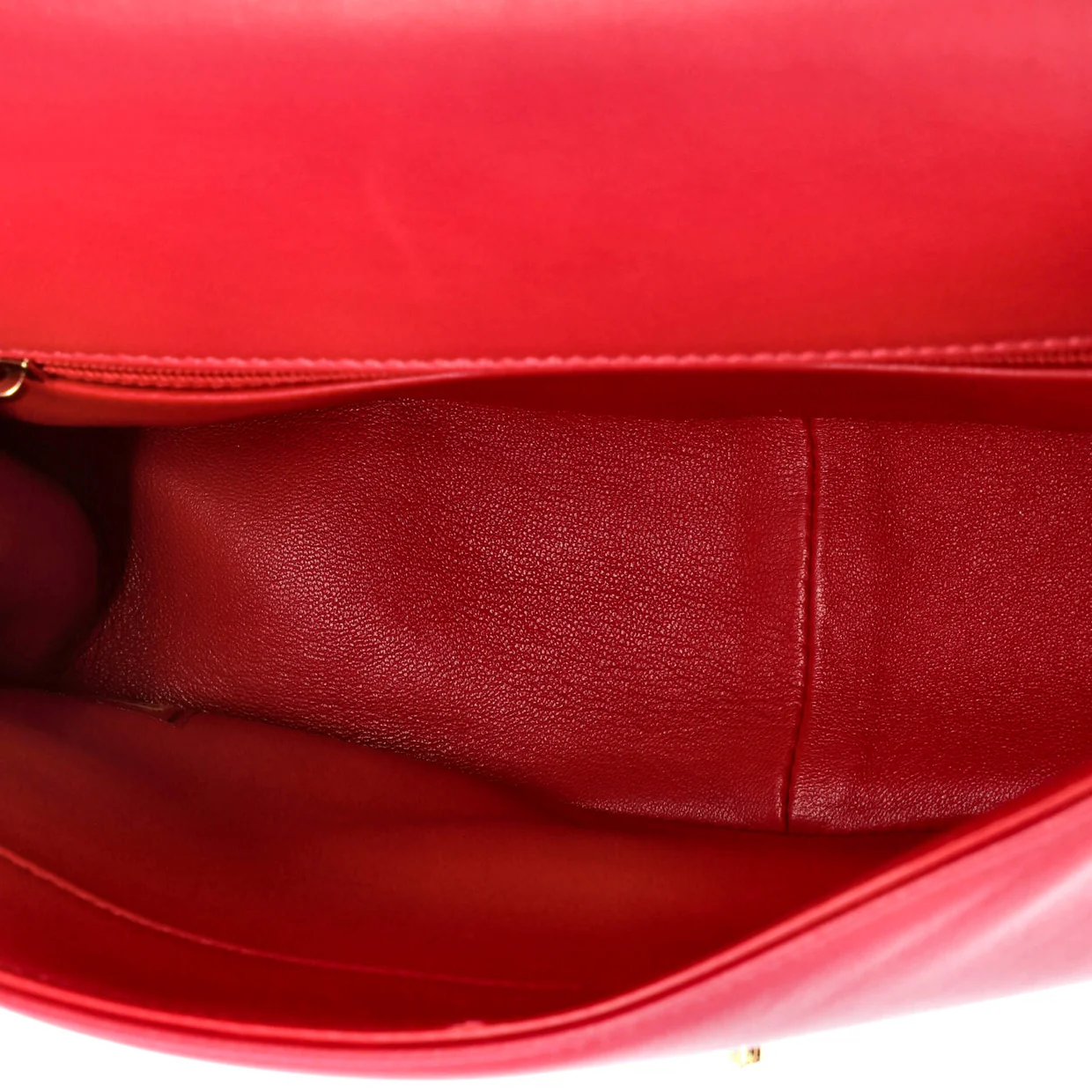 Carry Chic Flap Bag Quilted Lambskin Medium - Deep Luxury