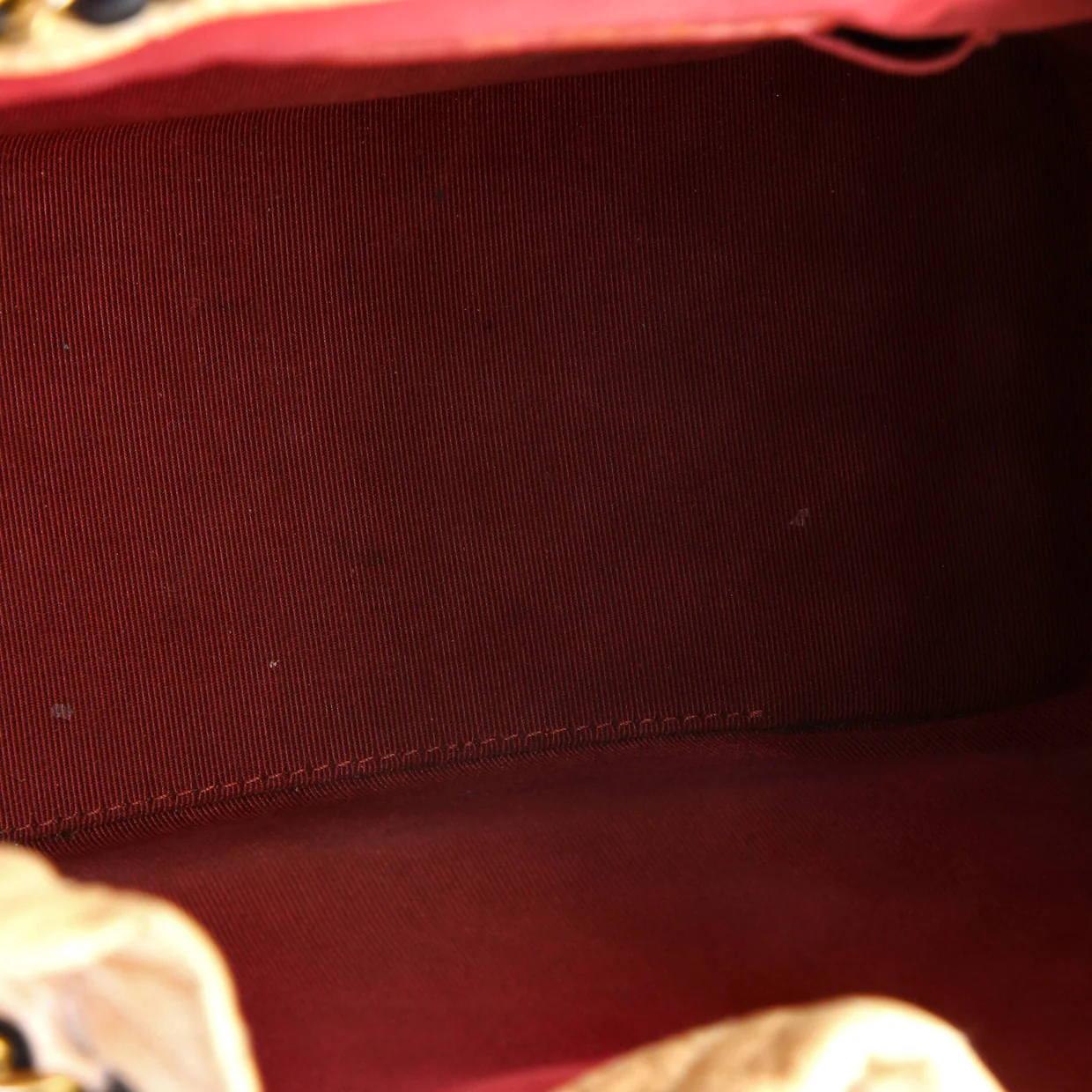 Gabrielle Backpack Quilted Aged Calfskin Small - Deep Luxury