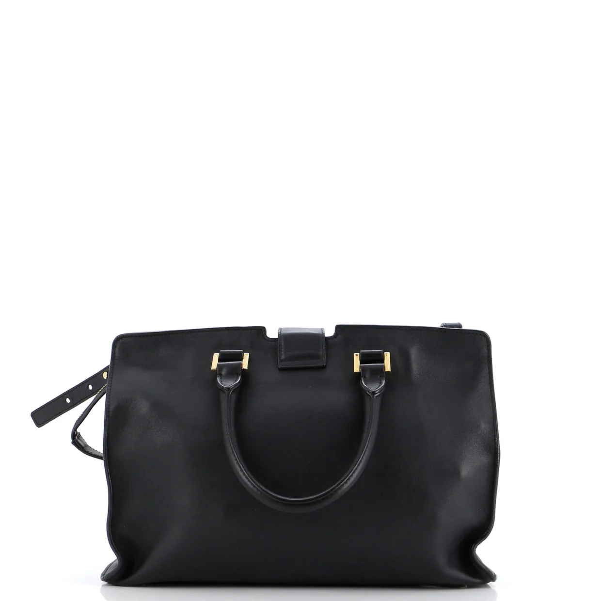 Classic Y Cabas Leather Small - Deep Luxury