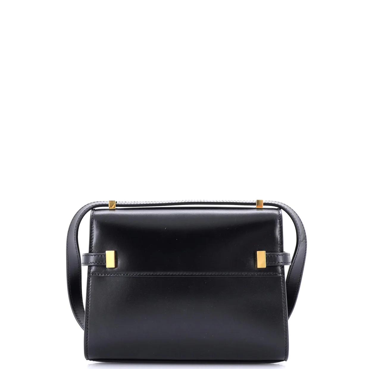 Manhattan Shoulder Bag Leather Mini - Deep Luxury