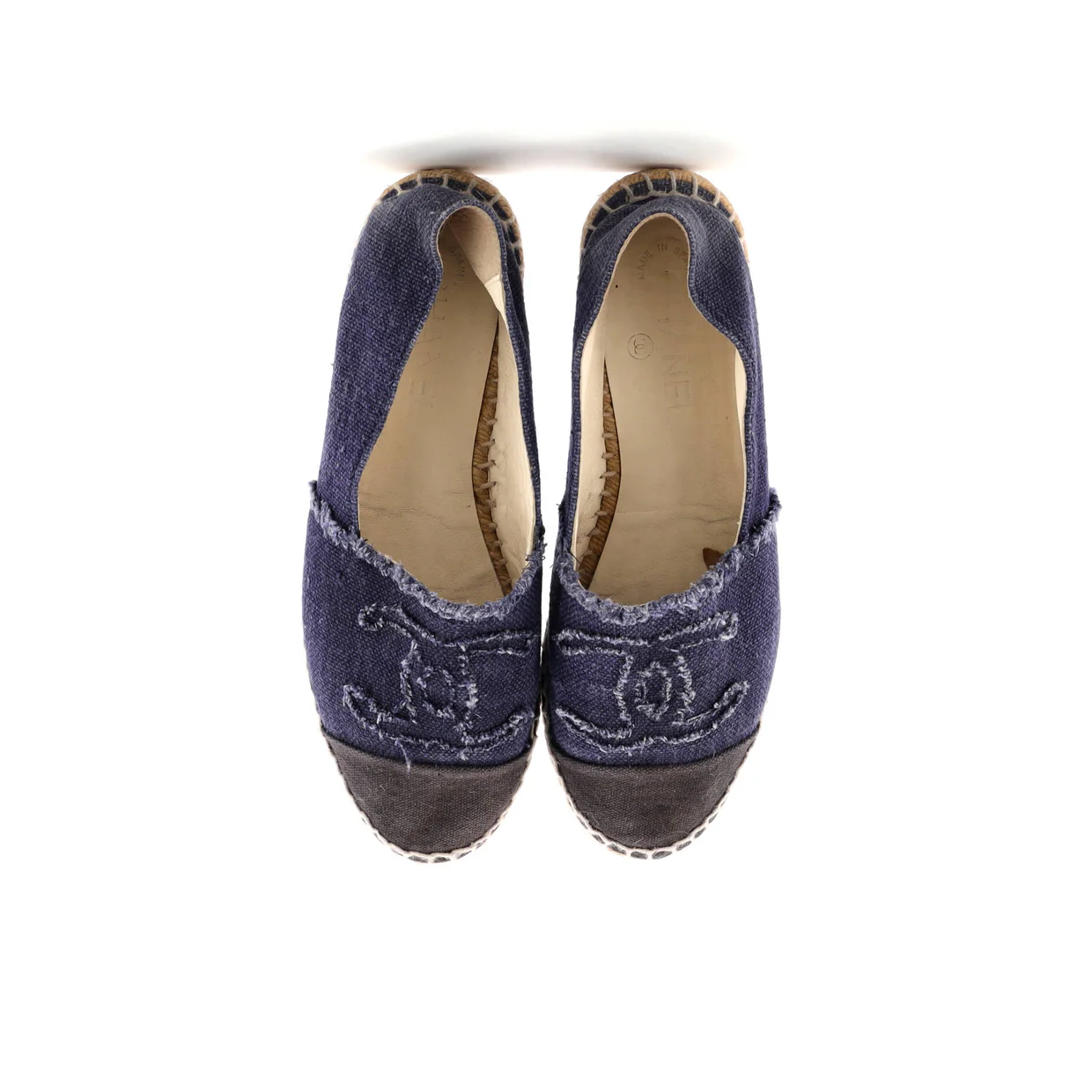 Women's CC Cap Toe Espadrilles Canvas - Deep Luxury