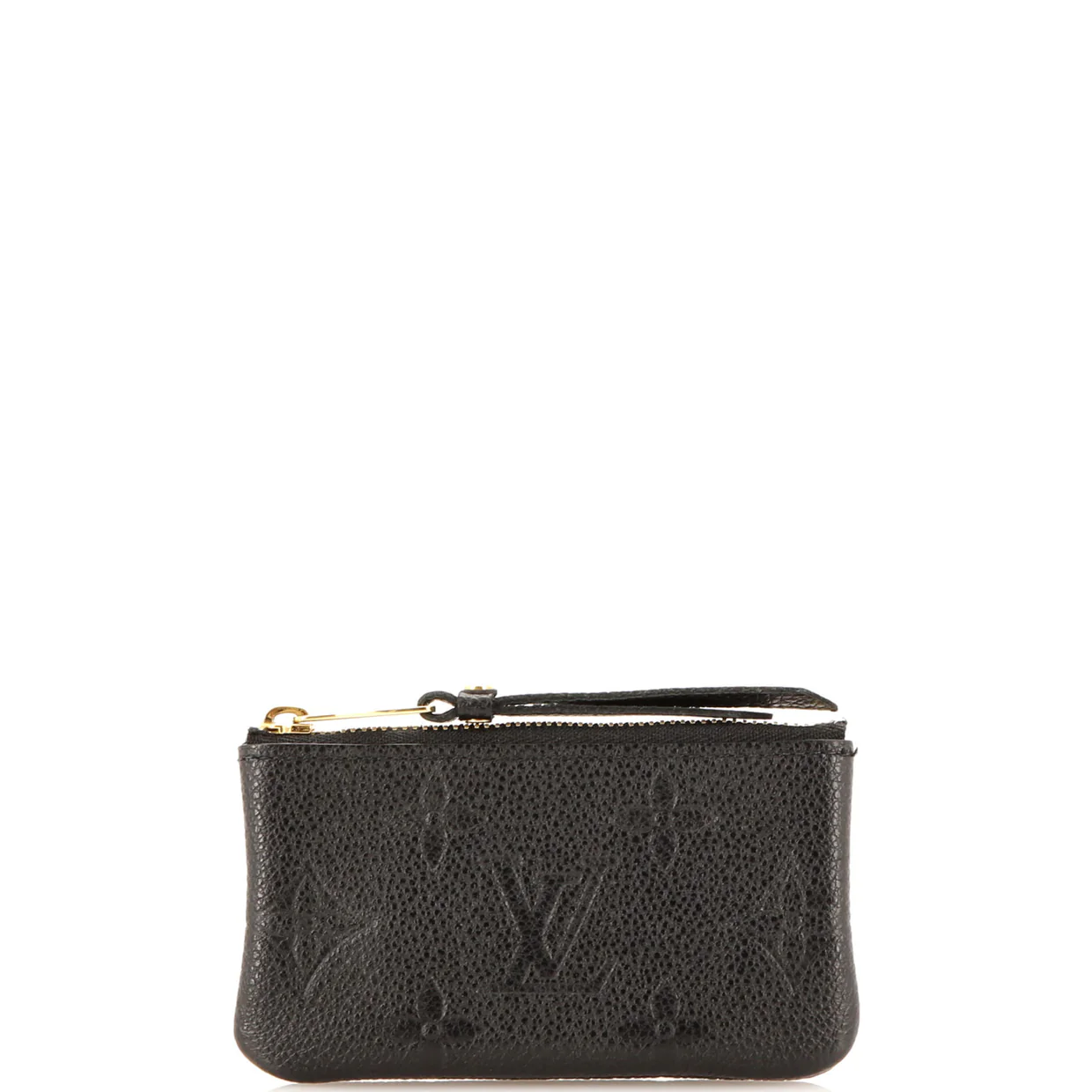 Zip Key Pouch Monogram Empreinte Leather - Deep Luxury