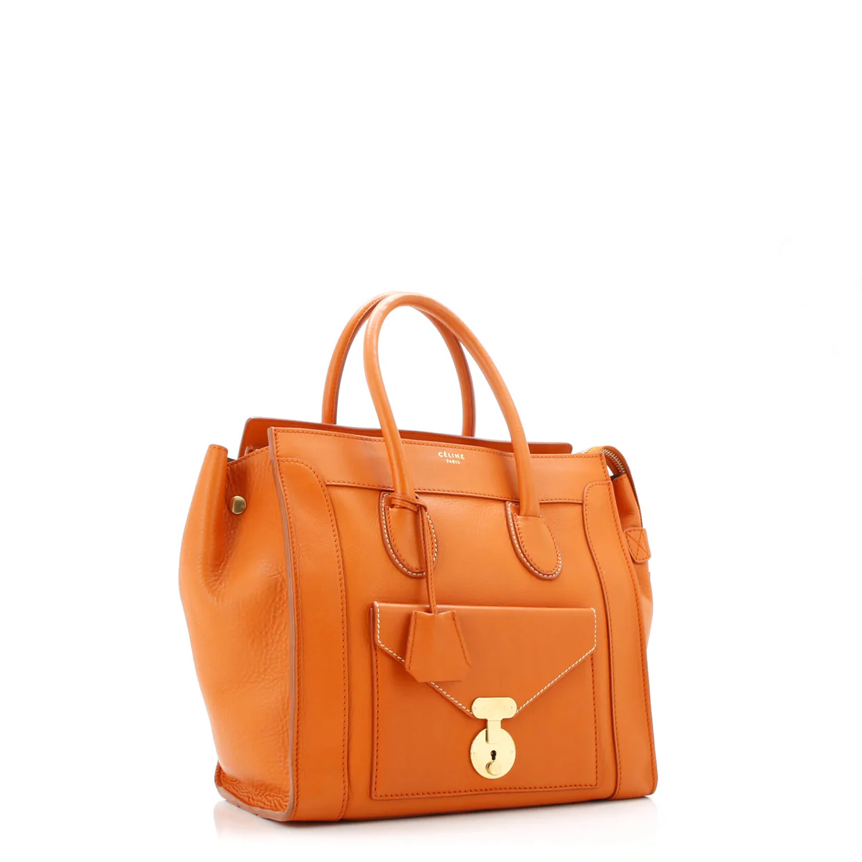 Luggage Bag Grainy Leather Mini - Deep Luxury