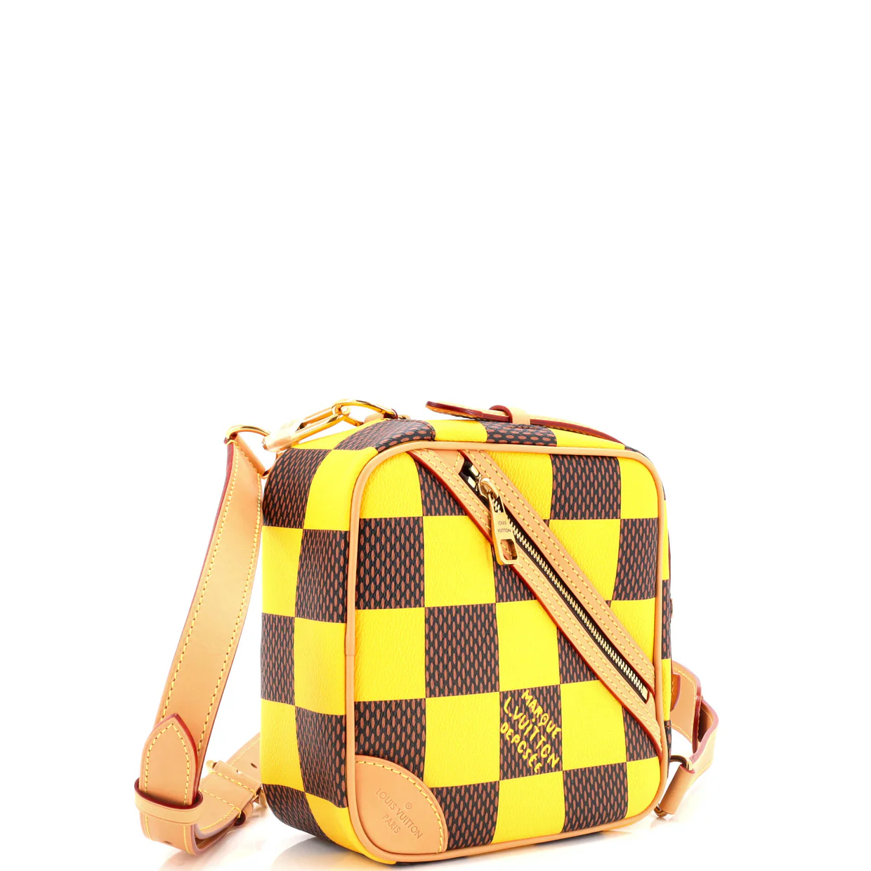 Chess Messenger Bag Damier Pop - Deep Luxury