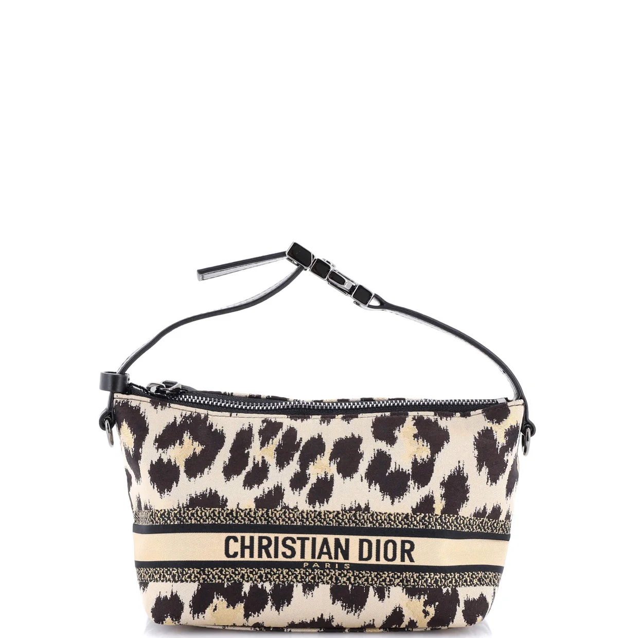 DiorTravel Nomad Pouch Mizza Embroidered Canvas Small - Deep Luxury