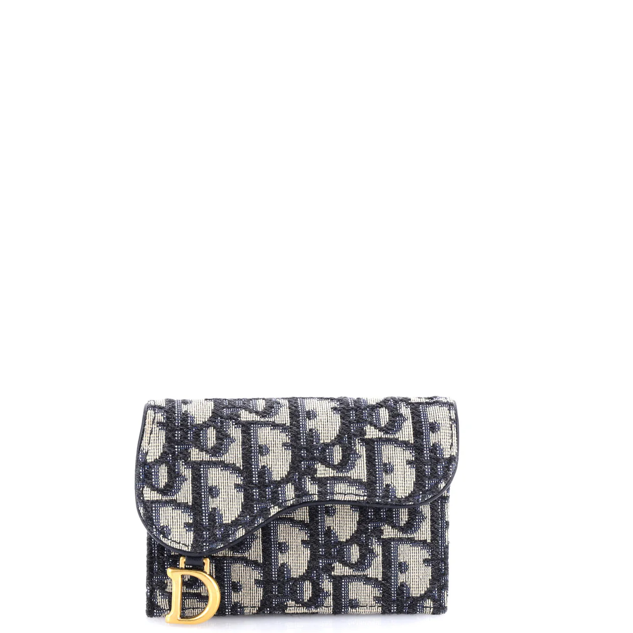 Saddle Card Case Oblique Canvas - Deep Luxury