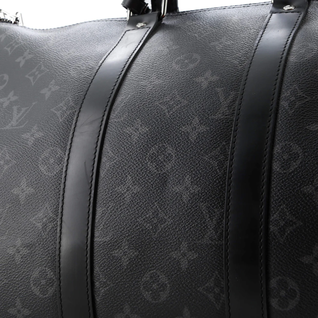 Keepall Bandouliere Bag Monogram Eclipse Canvas 45 - Deep Luxury
