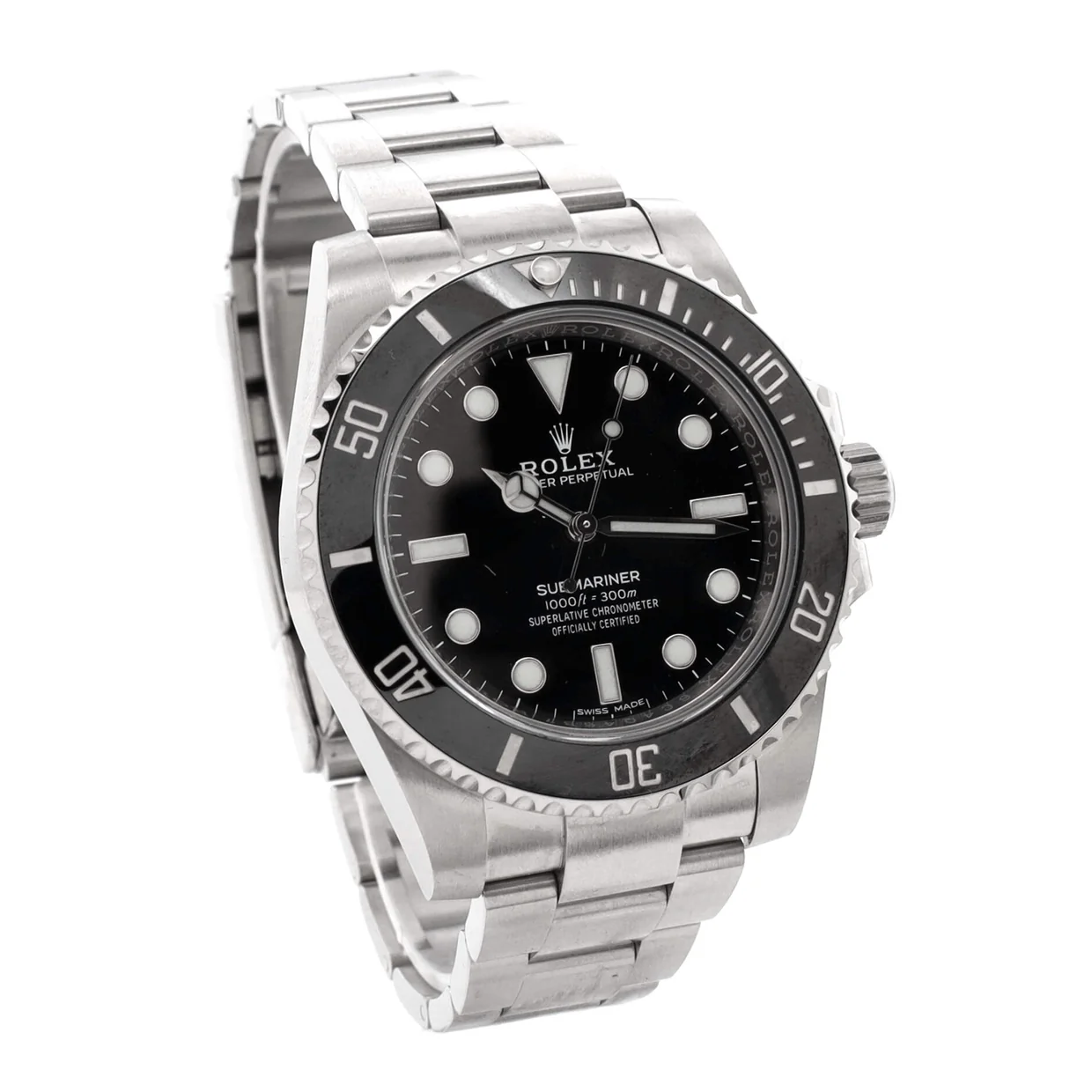 Oyster Perpetual Submariner Automatic Watch Stainless Steel and Cerachrom 40 - Deep Luxury
