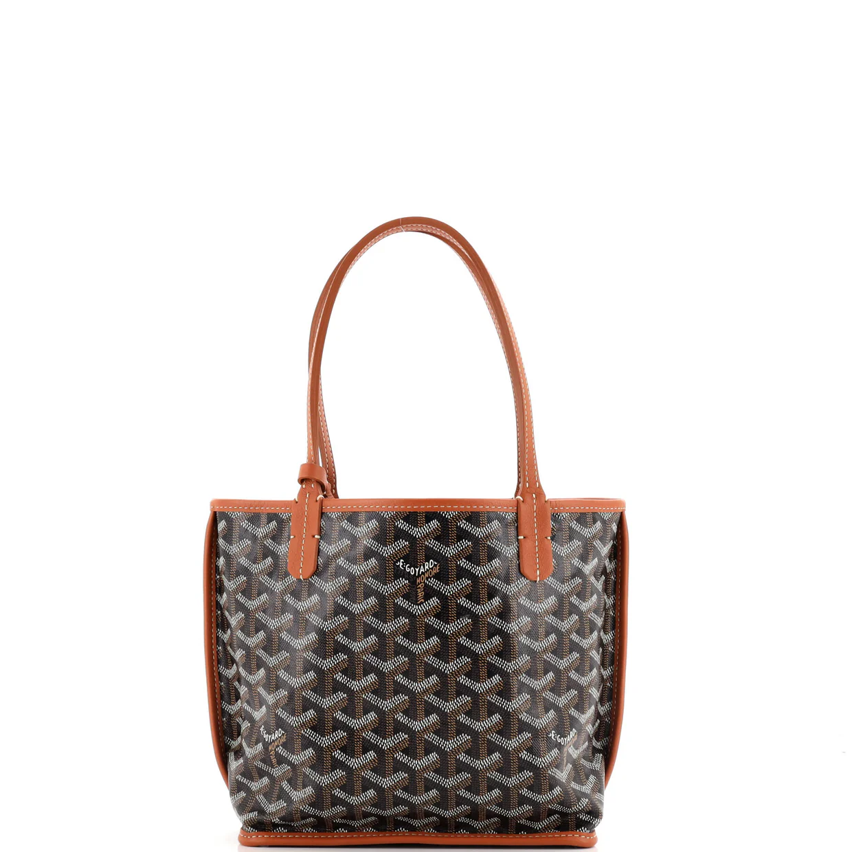 Anjou Reversible Tote Printed Coated Canvas Mini - Deep Luxury