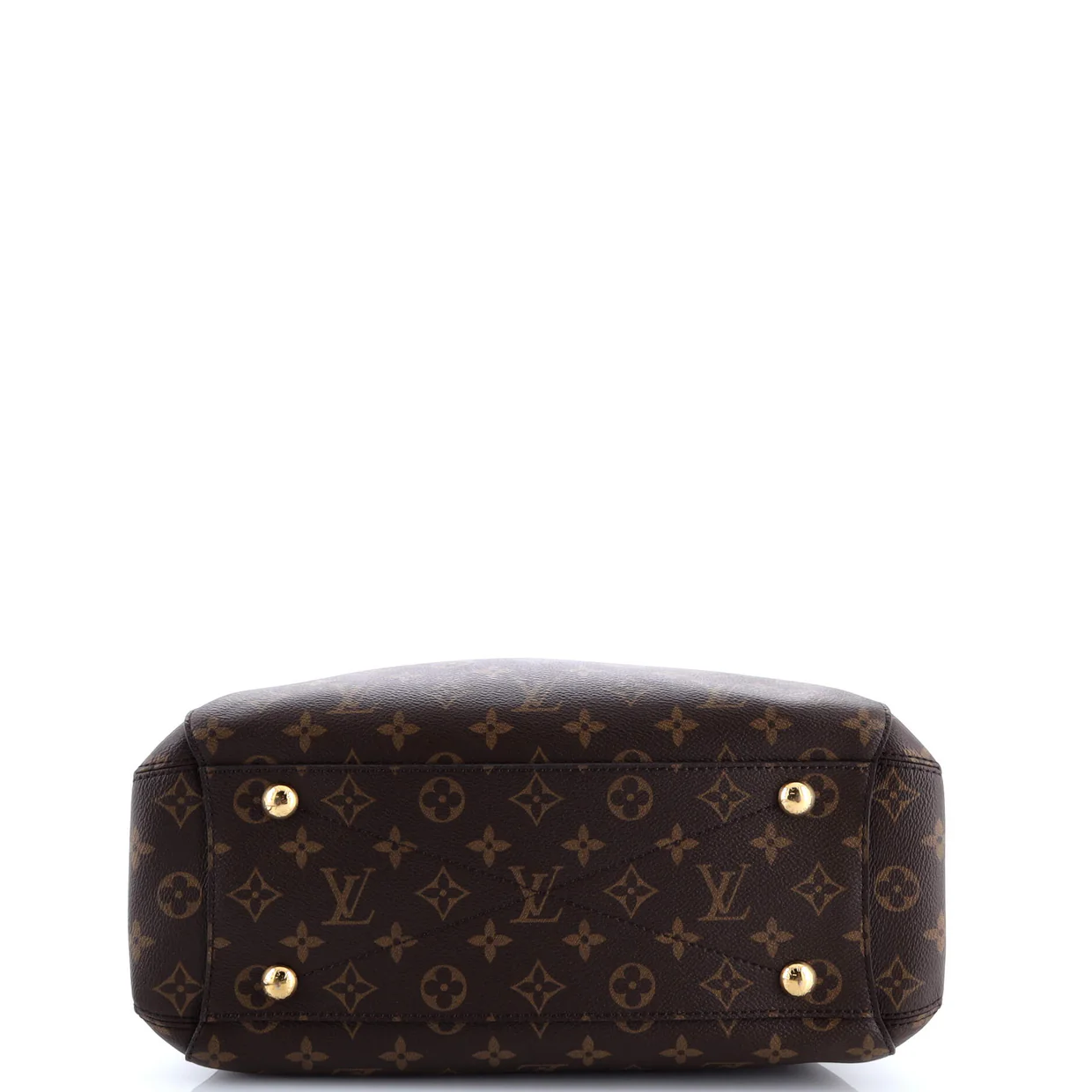 Montaigne Handbag Monogram Canvas MM - Deep Luxury