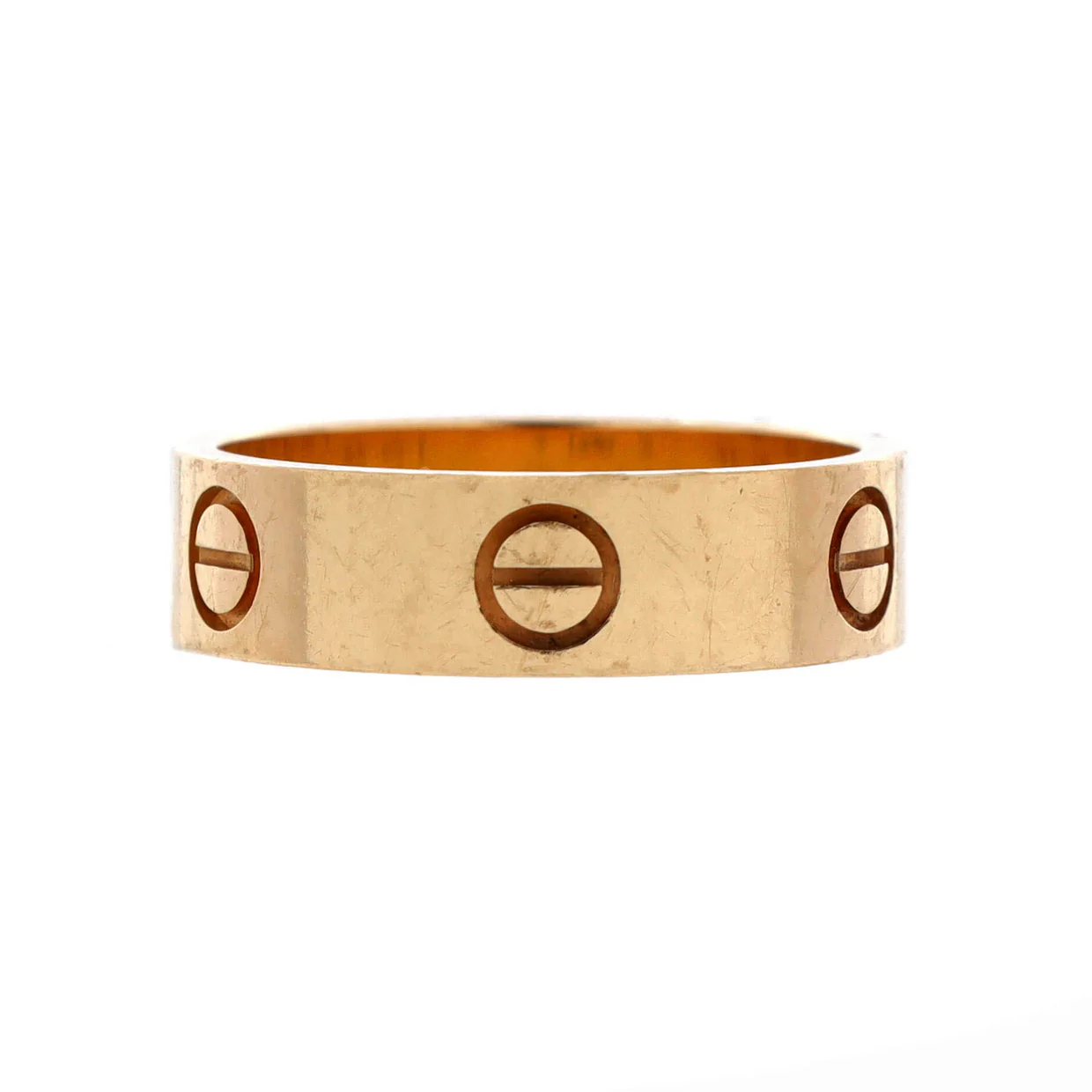 Love Band Ring 18K Yellow Gold - Deep Luxury