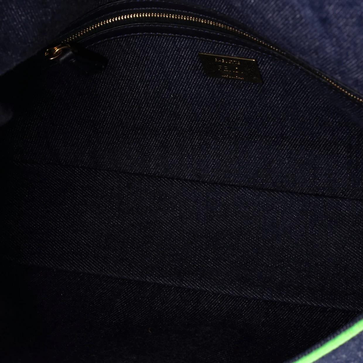 Baguette NM Bag Denim Large - Deep Luxury
