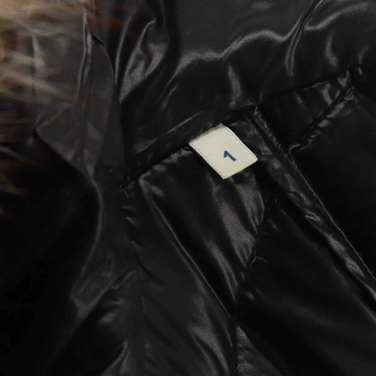 Women's Fulmarus Puffer Coat Quilted Polyamide with Down and Fur - Deep Luxury