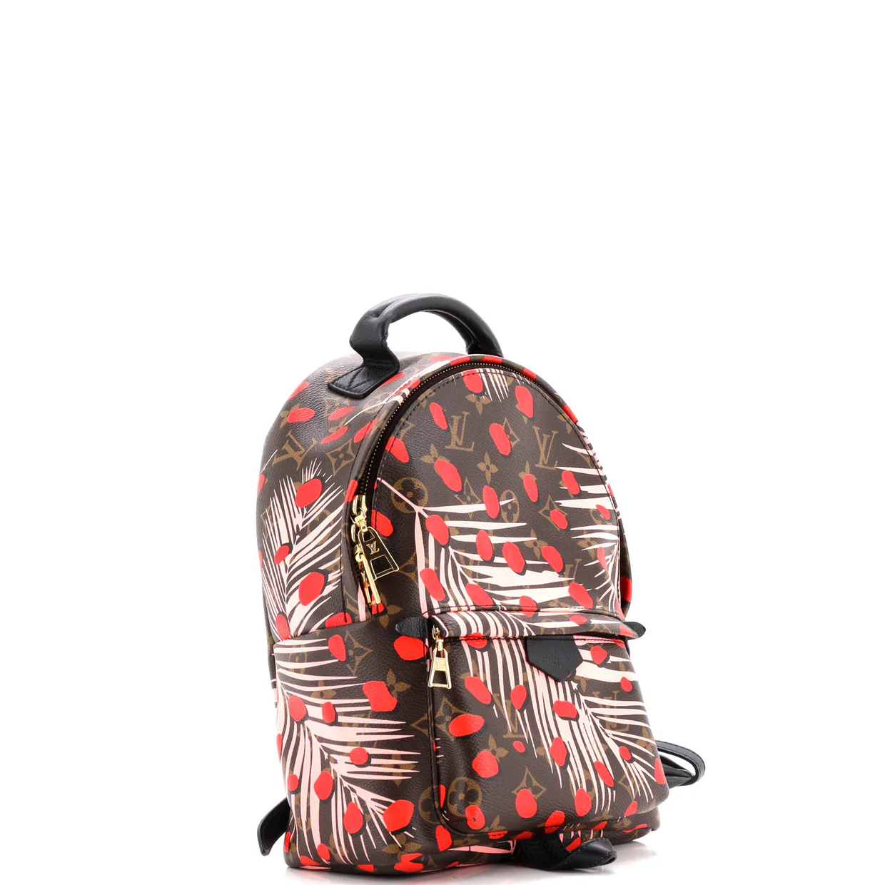 Palm Springs Backpack Limited Edition Monogram Jungle Dots PM - Deep Luxury