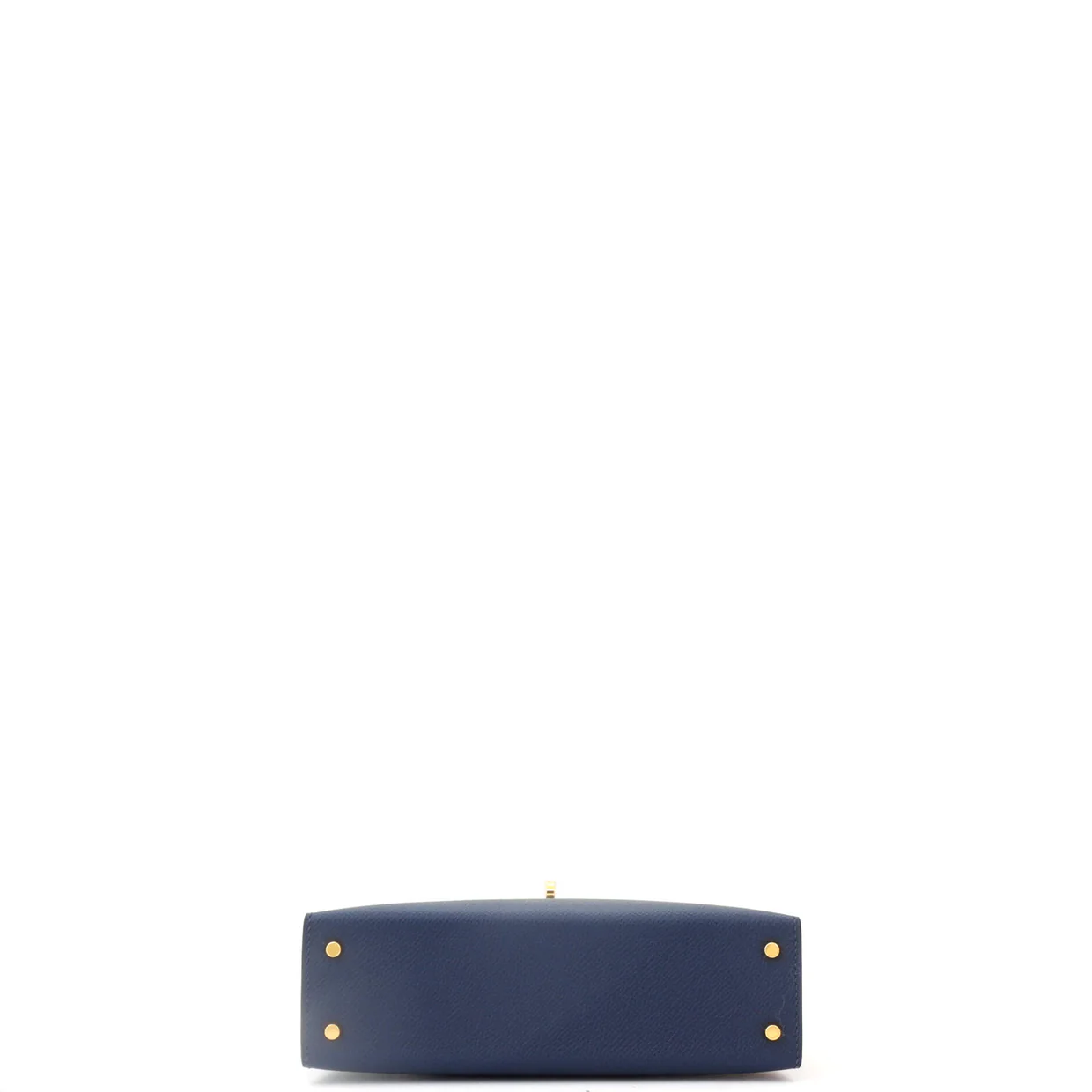 Kelly Mini II Bag Bleu Navy Epsom with Gold Hardware 20 - Deep Luxury