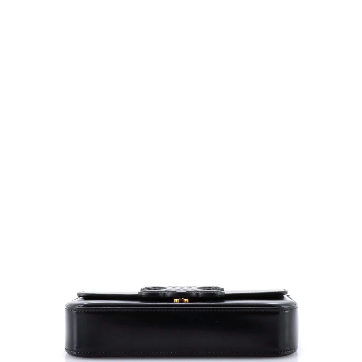 Triomphe Chain Shoulder Bag Leather Small - Deep Luxury